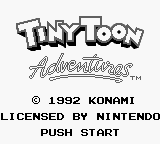 Tiny Toon Adventures screenshot 5 for GameBoy